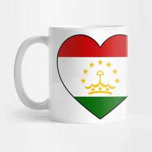 Heart - Tajikistan Mug